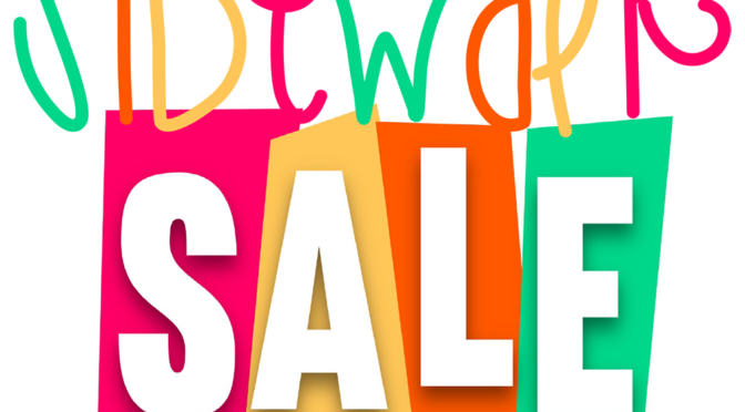 Sidewalk Sale 2021
